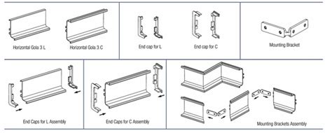 Ebco C Gola Profile Horizontal 3 MTR - H 71mm – KYZO