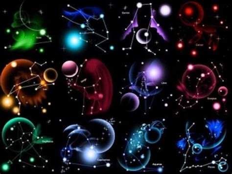 Natal Chart Reading illustrated with planets and stars at