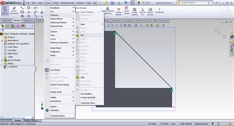 Image result for Solidworks Rib Feature