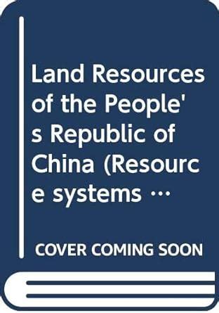 Buy Land Resources of the People's Republic of China (Resource systems ...