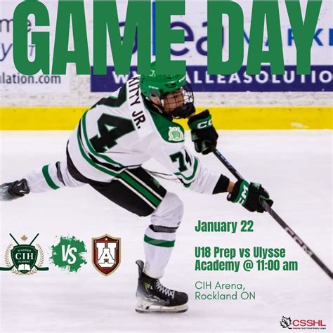 Canadian International Hockey Academy | CIHA is proud to announce the ...