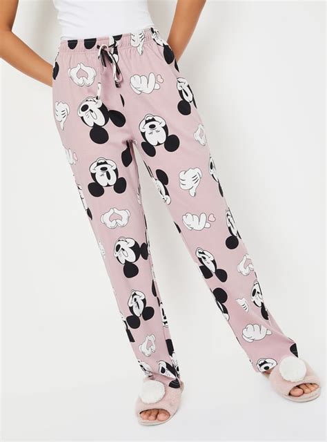 Buy Women Mickey Mouse Print Pyjamas Online at just Rs. 499.0 ...
