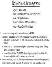 Image result for Modulation Systems and Noise PDF