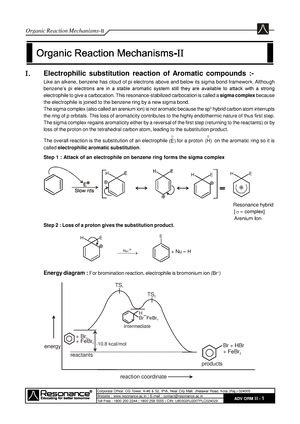 Trihydric Alcohols - Organic Chemistry - Studocu