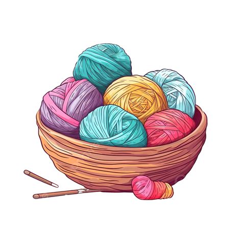 Knitting Yarn Illustration, Winter, Snow, Holiday PNG Transparent Image and Clipart for Free ...