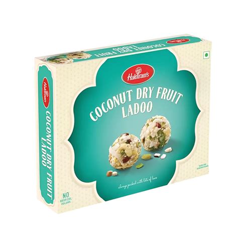 Haldiram's Coconut Dry Fruit Ladoo 400g | Premium Handcrafted Indian ...