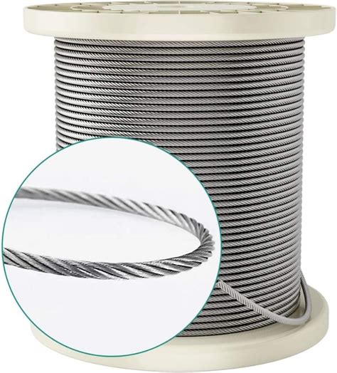 Aviation Metal & Alloys Stainless Steel 304Quality Wire Rope 1mm ...