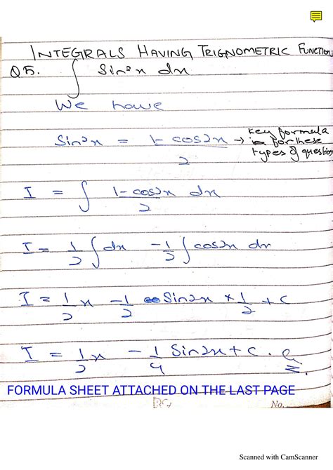SOLUTION: Difficult Integral Calculus Questions having Trigonometric ...