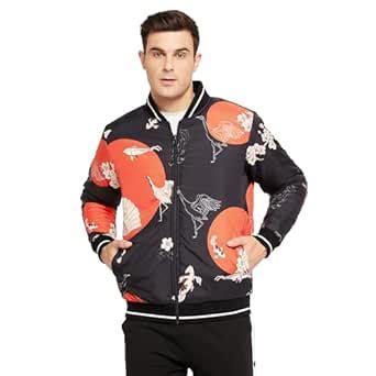 Buy EDRIO Sublimation Print Reversible Bomber Magic Jacket at Amazon.in