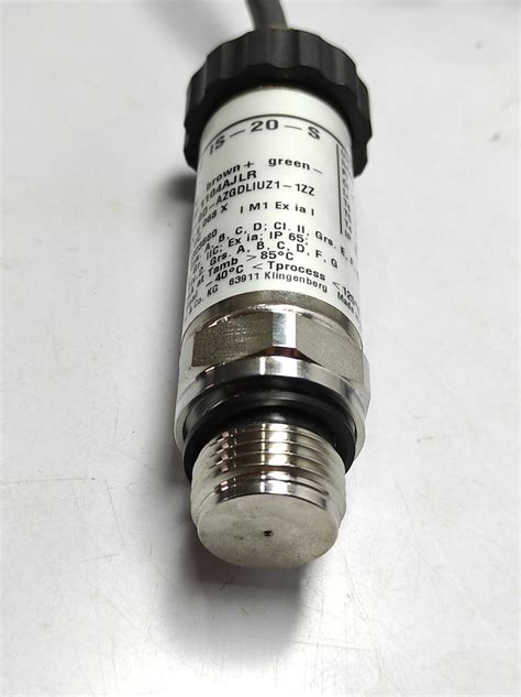 Wika IS-20-S Transmitter Pressure Transmitter Code IS-20-S-B ##-GD-AZG ...