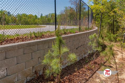 Pine Hollow Middle School Retaining Wall Project | Raleigh NC ...