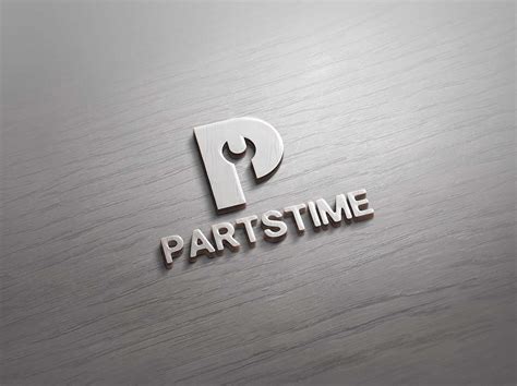 汽车修理零部件网站logo设计— PartTime|平面|Logo|简创品牌设计 - 原创作品 - 站酷 (ZCOOL)