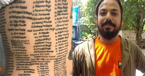 30-YO Indian Guy Takes Patriotism To The Next Level, Gets Names Of 560 ...