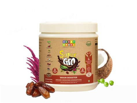 Buy Herby Angel Super Gro Brain Booster Supplement For Kids 2+ Years ...