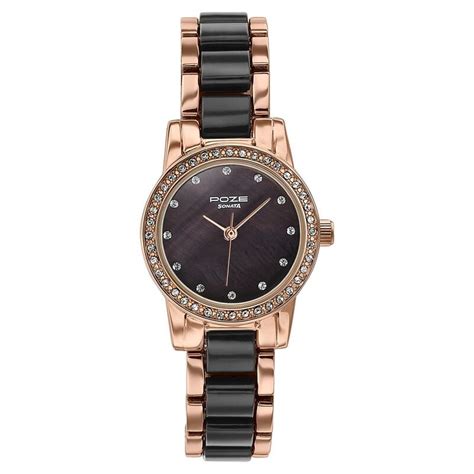 Buy Online Sonata Poze Quartz Analog White Dial Two Toned Metal ...
