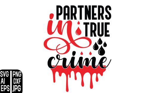 Partners in True Crime Graphic by DigitalArt · Creative Fabrica