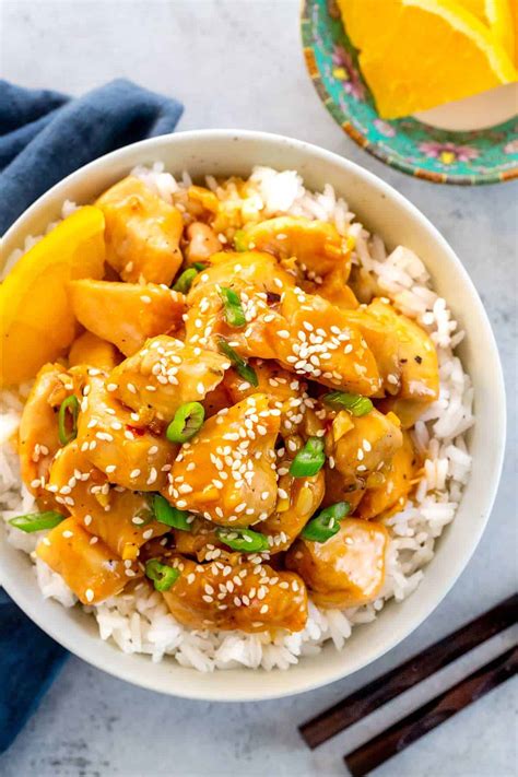 Chinese Orange Chicken Recipe - Jessica Gavin
