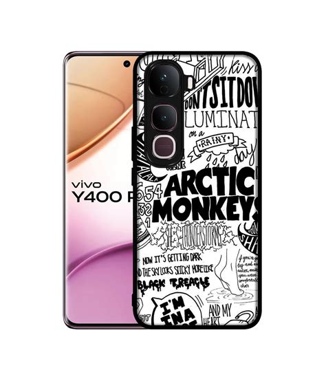 Casotec Arctic Monkeys Pattern Design Premium 2D Printed Metal Back ...