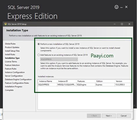 Image result for SQL Server 2019 Express Edition Installation