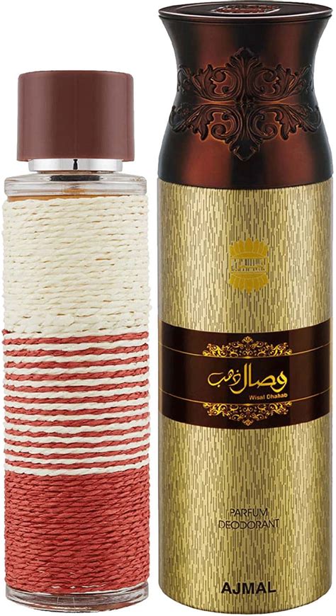 Buy AJMAL 3 WISAL DAHAB DEO 200ML & YEARN EAU DE PARFUM 20ML PACK OF 4 ...