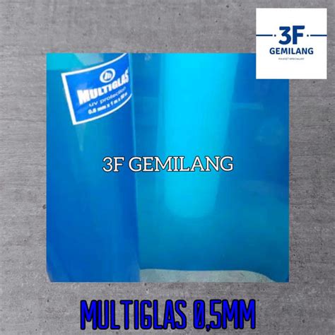 Jual Fiber Plastik Penutup Pagar 50 POLOS MULTIGLAS Meteran - Putih ...