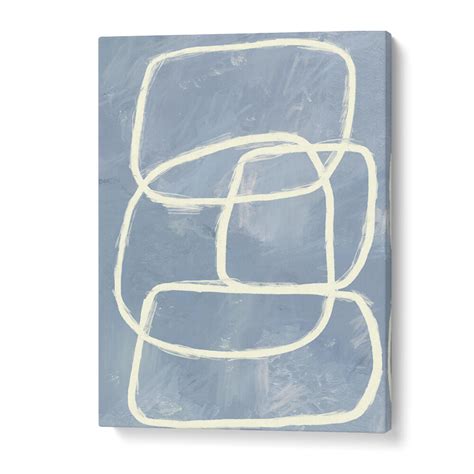 Interwoven Lines Abstract Paintings Contemporary Art – Asianmonk