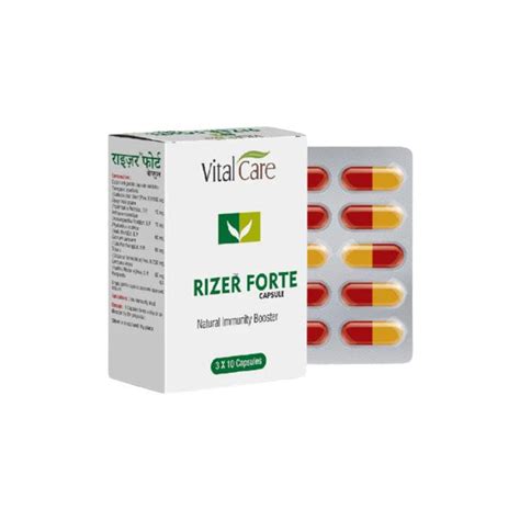 Buy Vital Care Rizer Forte Capsule - Uses, Benefits & Dosage