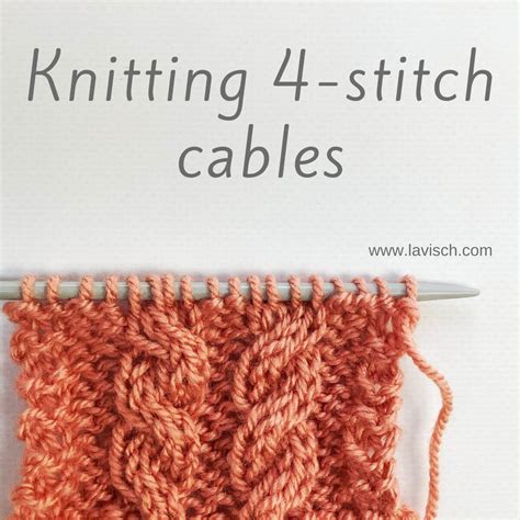 How To Knit Cable Patterns How To Knit C2F Step By Step Tutorial No