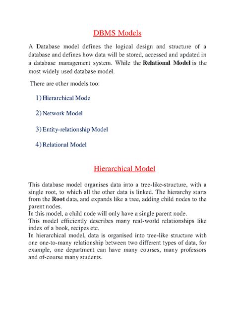 Image result for Discuss Data Base Design Model