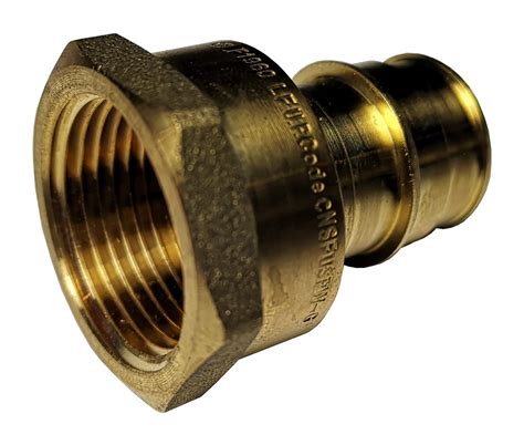 Buy 1 PIECE XFITTING 3/4" PROPEX X 1/2" FEMALE NPT PEX EXPANSION F1960 ...