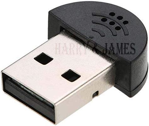 HARRY & JAMES® USB 2.0 Mini Microphone Mic Audio Adapter Driver Free ...