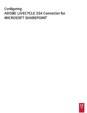 Fillable Online ADOBE LIVECYCLE ES4 Connector for Fax Email Print ...