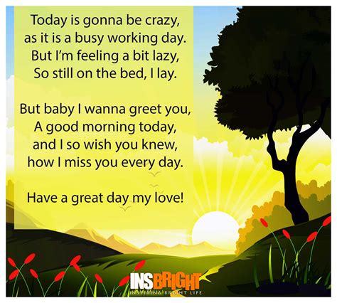 79 good morning my love poetry