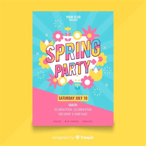 Spring party concept Images - Free Download on Freepik