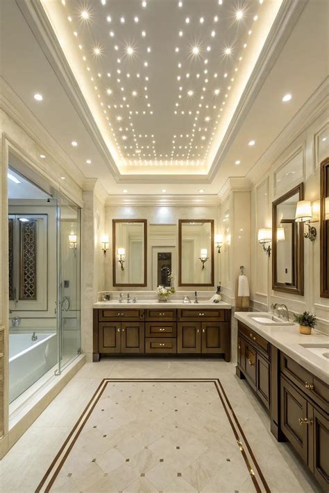23+ Stylish Ideas for Recessed Lighting in the Bathroom