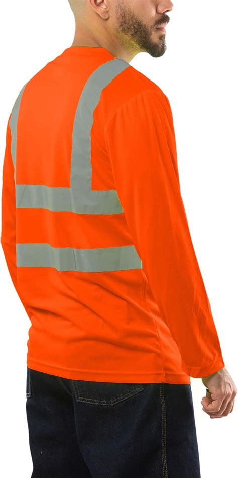 Buy Kolossus Work Shirts for Men - Long Sleeve High Visibility ...