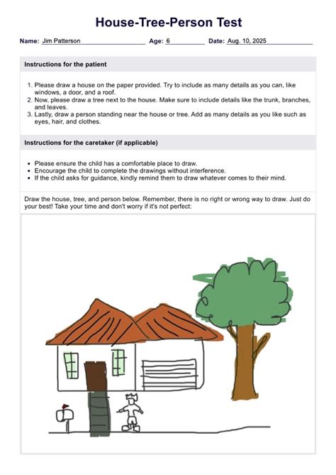 Image result for HTP Test PDF