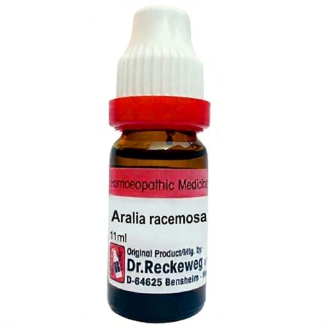 Dr. Reckeweg Aralia Rac Dilutions, Buy Dr. Reckeweg Aralia Rac Online
