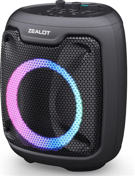 ZEALOT 80W Powerful Outdoor Bluetooth Speaker with Bass