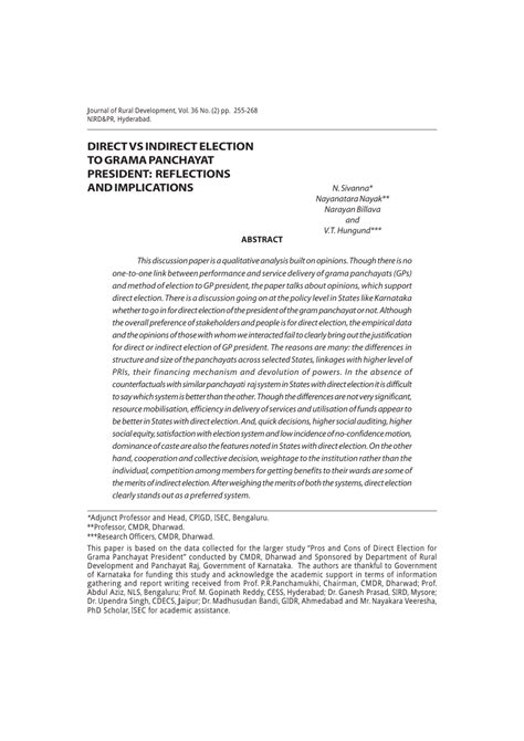 Indirect Election 的图像结果