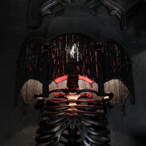 The Skeleton Floor Lamp - Urszula Baroque Edition by The Blackened Tee ...