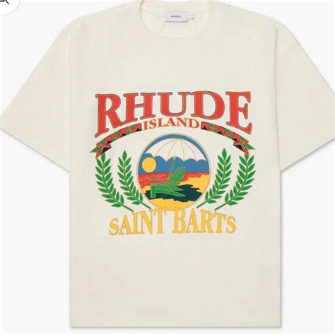 Rhude T-Shirt Brand new with tags Authentic - Depop