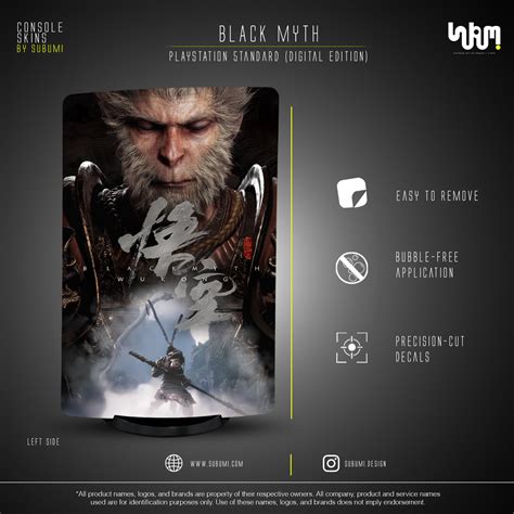 Black Myth: Wukong Console Skin - Premium PS5 Skin | SUBUMI – Subumi