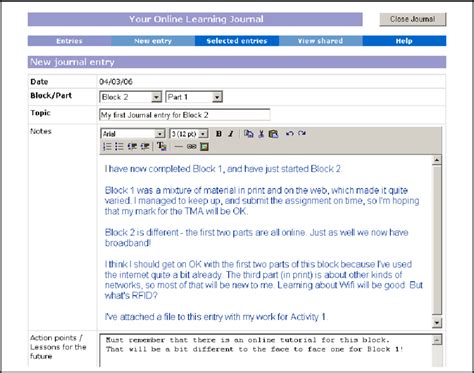 Creating Online Journal File Format 的图像结果