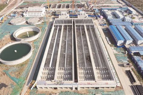 南京浦口桥林自来水厂一期主体完工- 中国淮安网