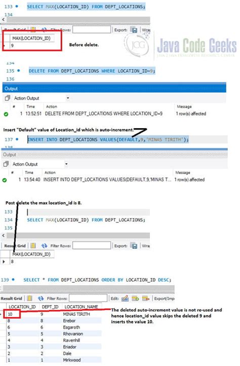 Image result for Query Code for Delete Used in Java Program