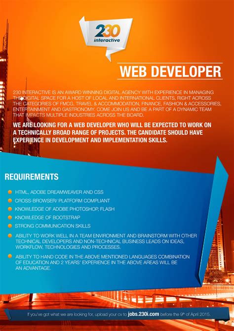 Web Developer Openings 的图像结果