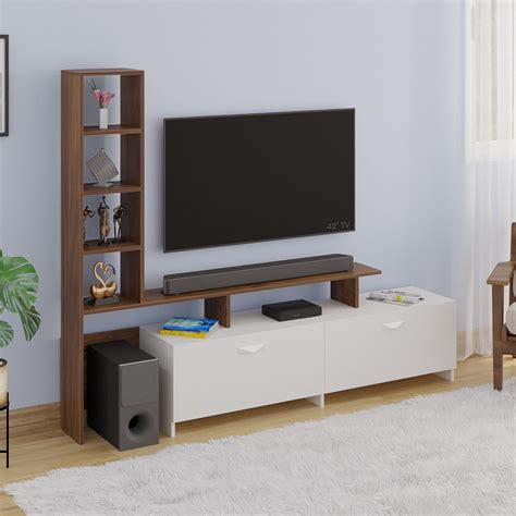 Amy Engineered Wood TV Entertainment Unit Set Top Box Stand/TV Cabinet ...