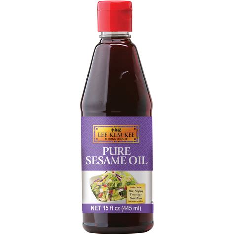 Lee Kum Kee Pure Sesame Oil 15 oz - Walmart.com
