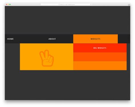 Image result for Menu HTML and CSS Example